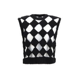 Rick Owens Schwarzes Kaschmir-Top