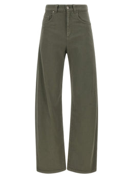 Brunello Cucinelli Zweifarbige Baumwoll-Jeans Denim