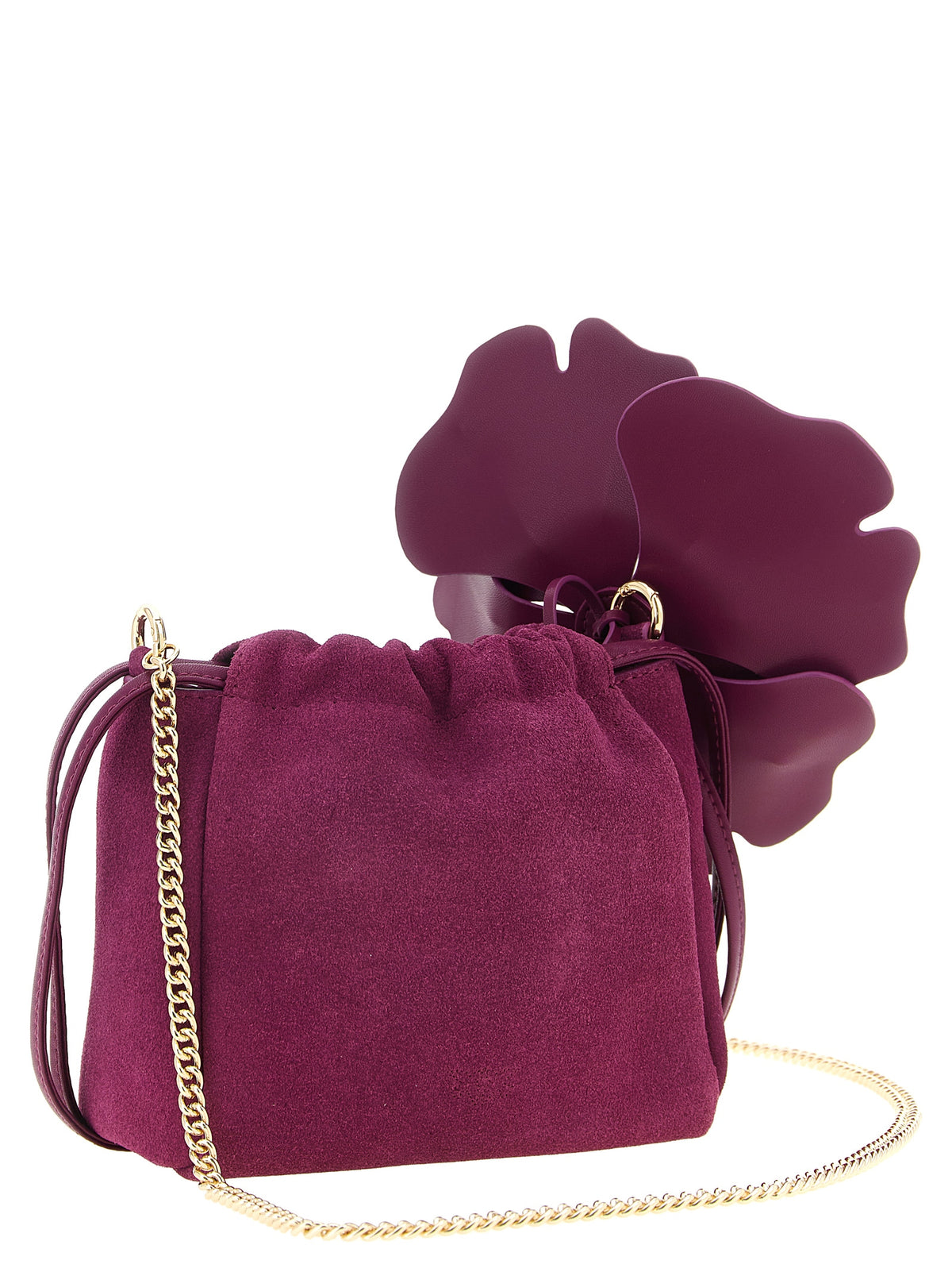 PINKO Lila Lammleder Clutch