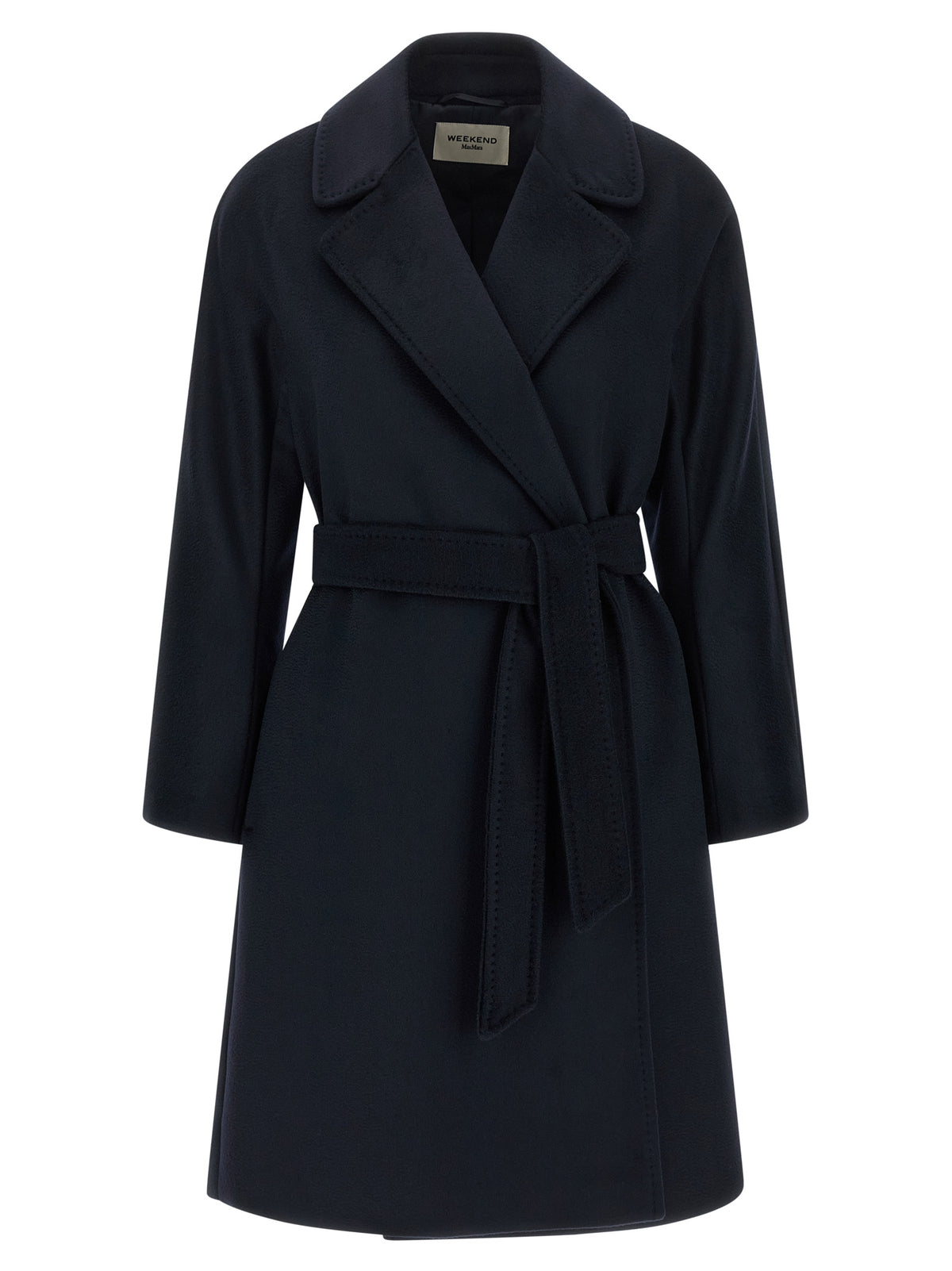Max Mara Blauer Wollmantel
