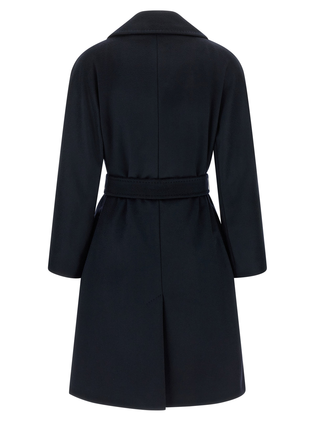 Max Mara Blauer Wollmantel