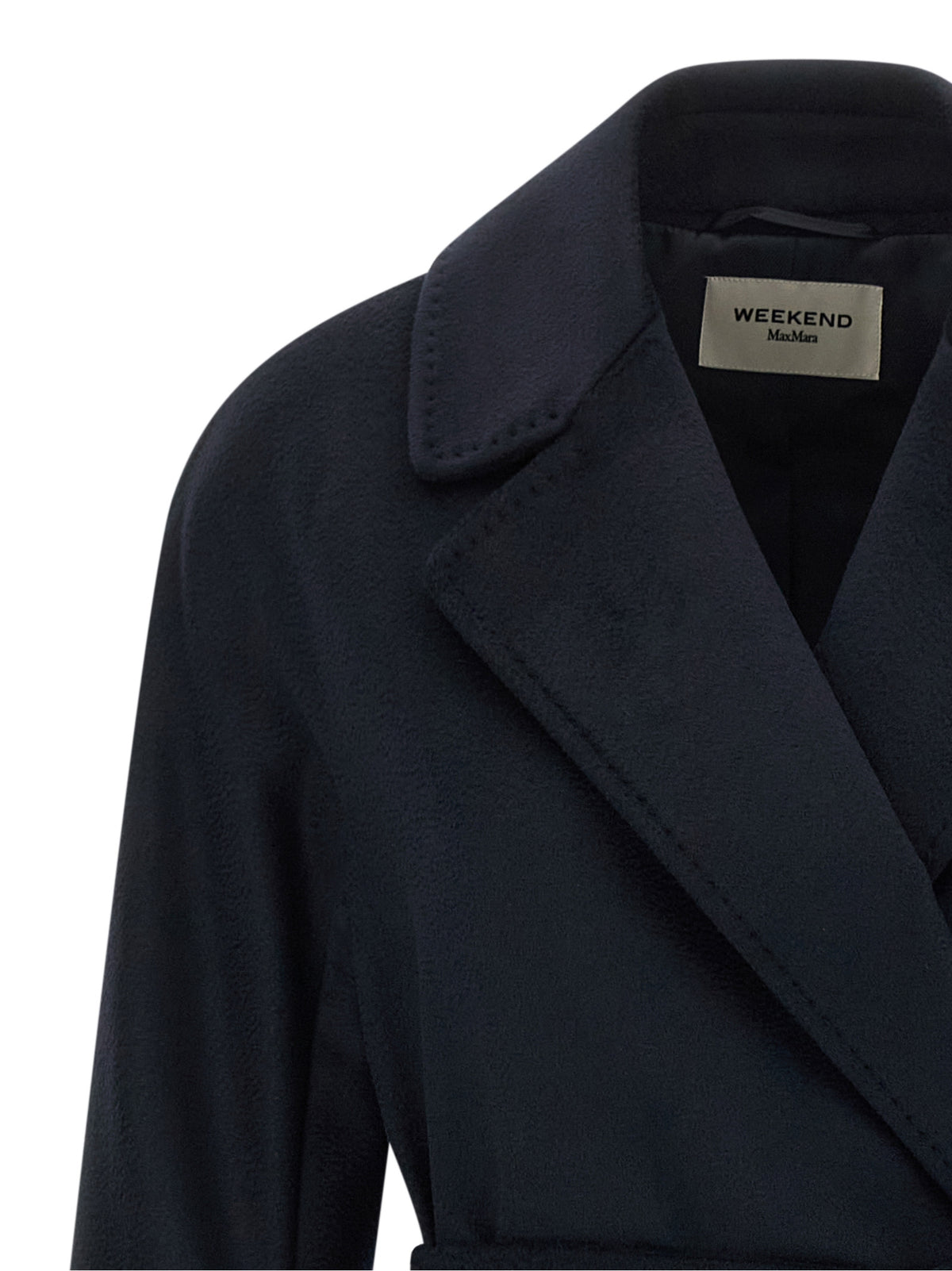 Max Mara Blauer Wollmantel