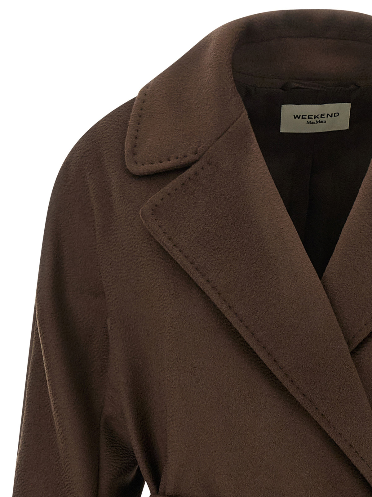 Max Mara Brauner Wollmantel