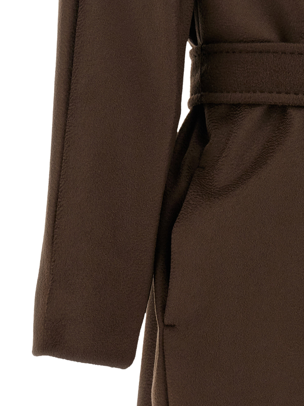 Max Mara Brauner Wollmantel