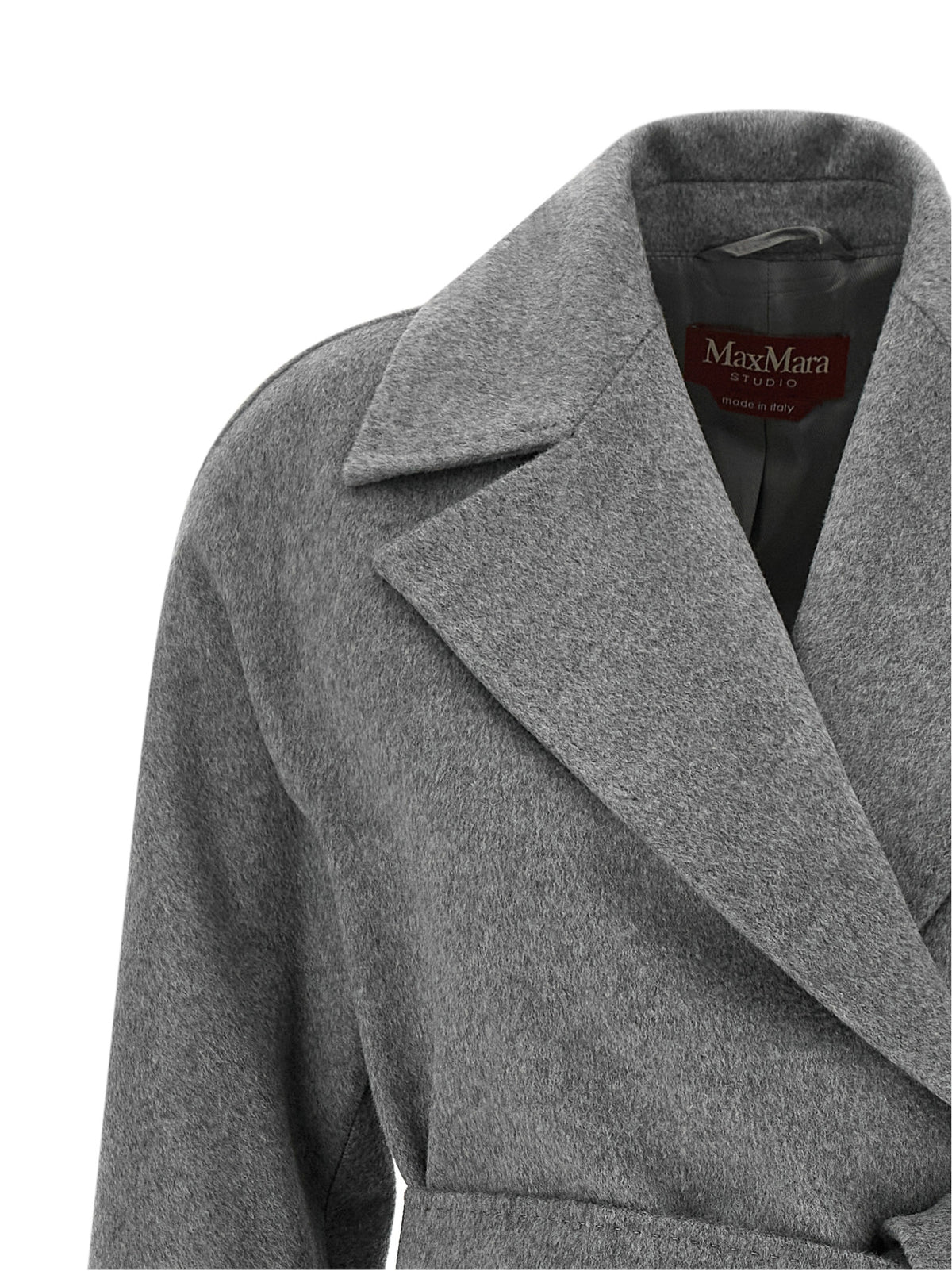 Max Mara Grauer Wollmantel
