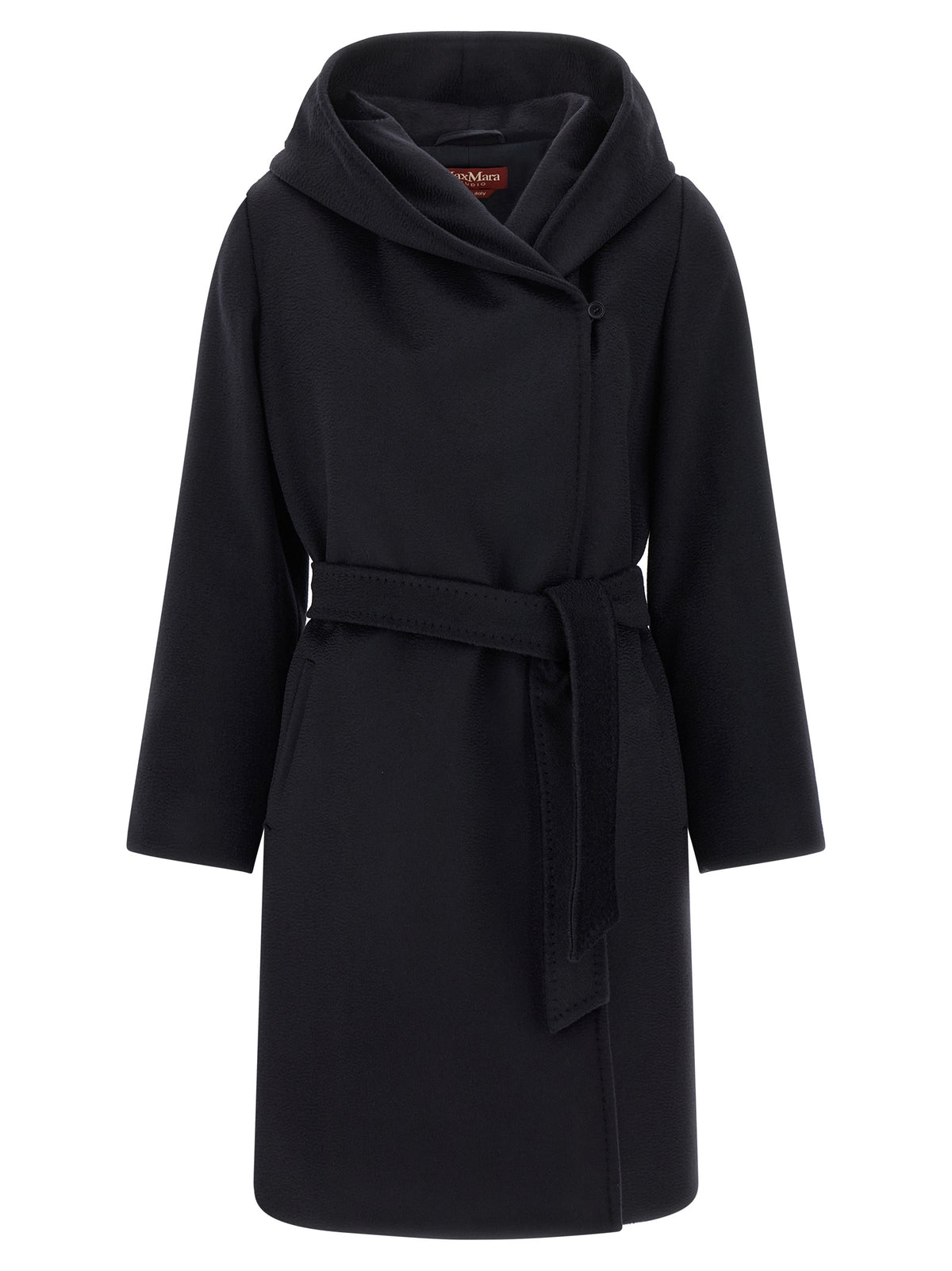 Max Mara Blauer Wollmantel