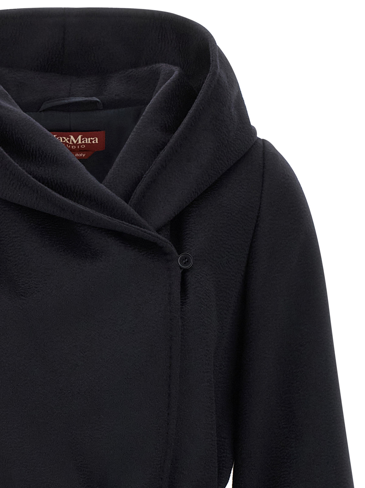 Max Mara Blauer Wollmantel