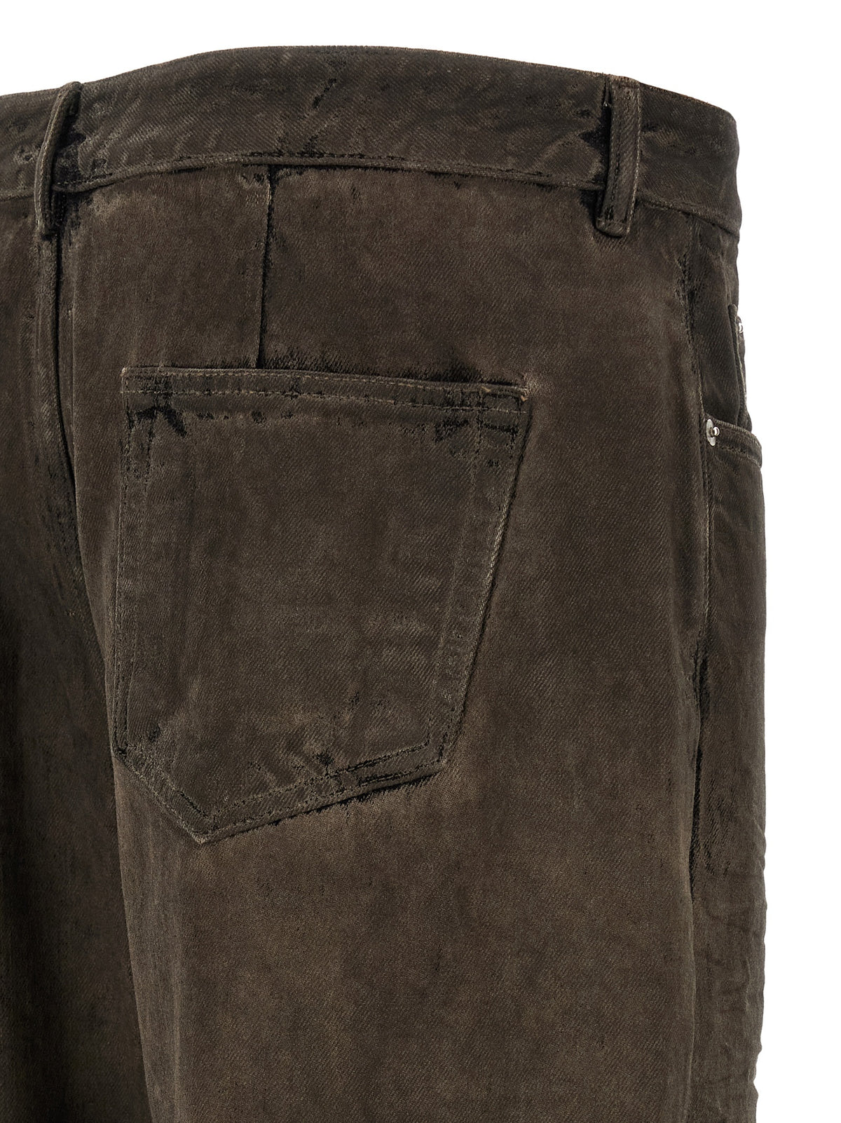 DRKSHDW Braune Baumwolljeans im Relaxed Fit