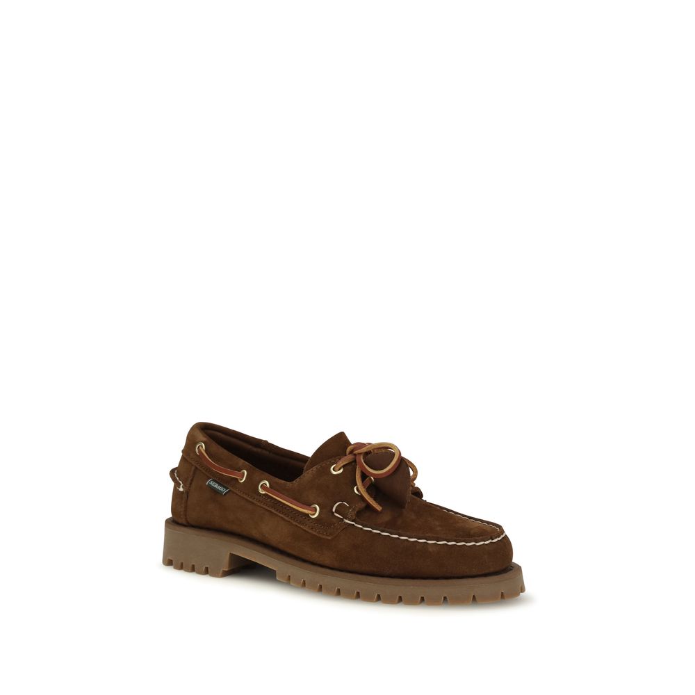 Sebago Braune Mokassins aus Wildleder