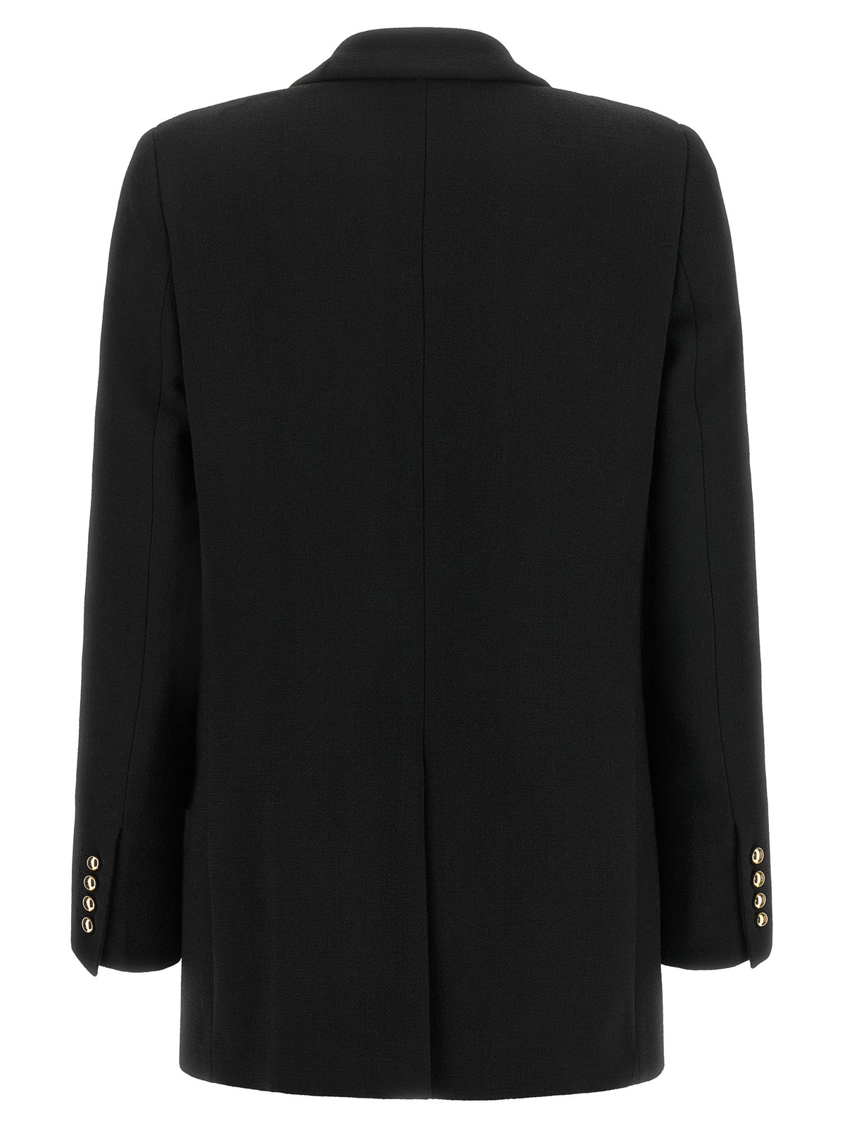 Blazé Milano Schwarzer Blazer aus reiner Schurwolle