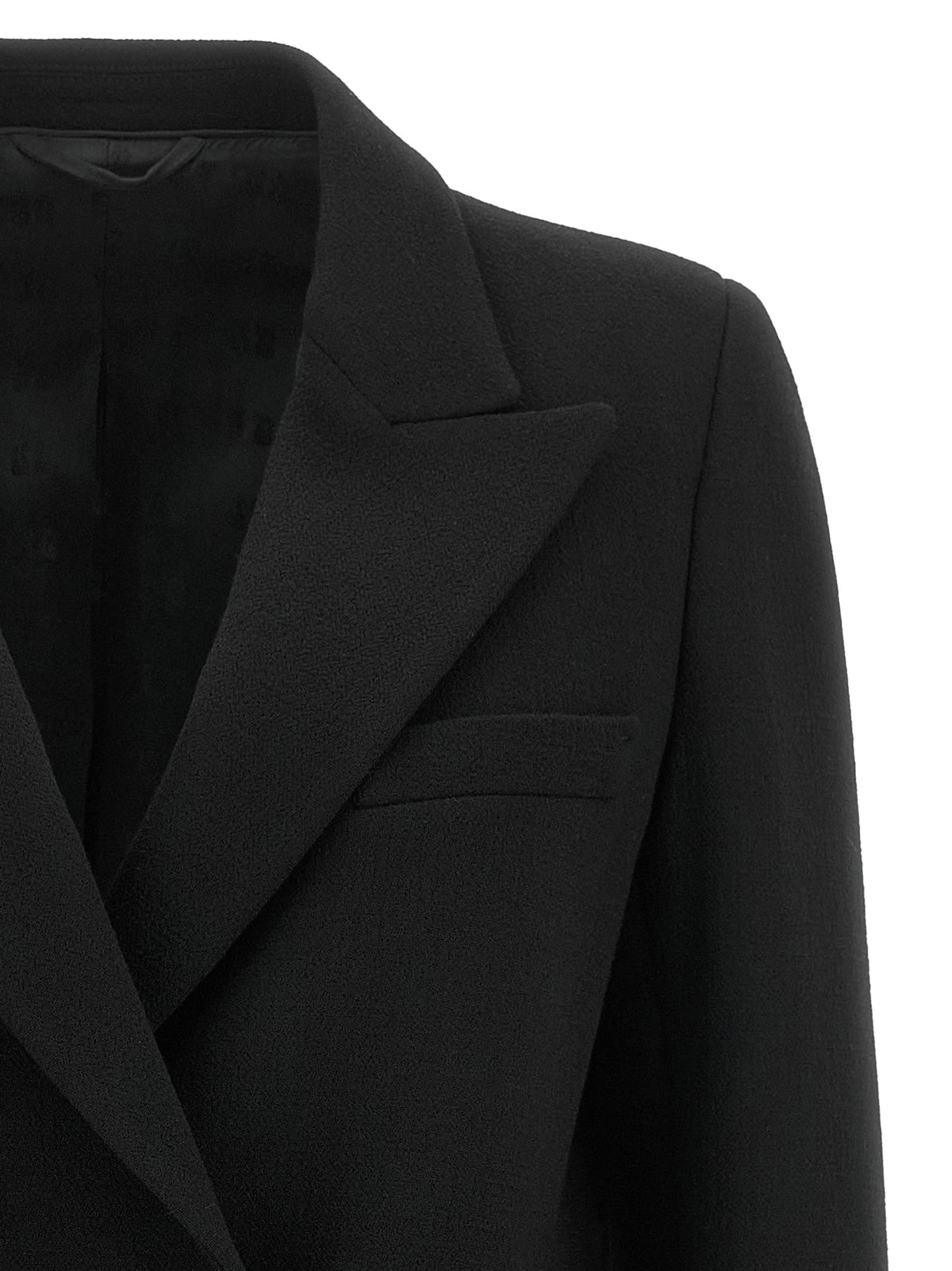 Blazé Milano Schwarzer Blazer aus reiner Schurwolle