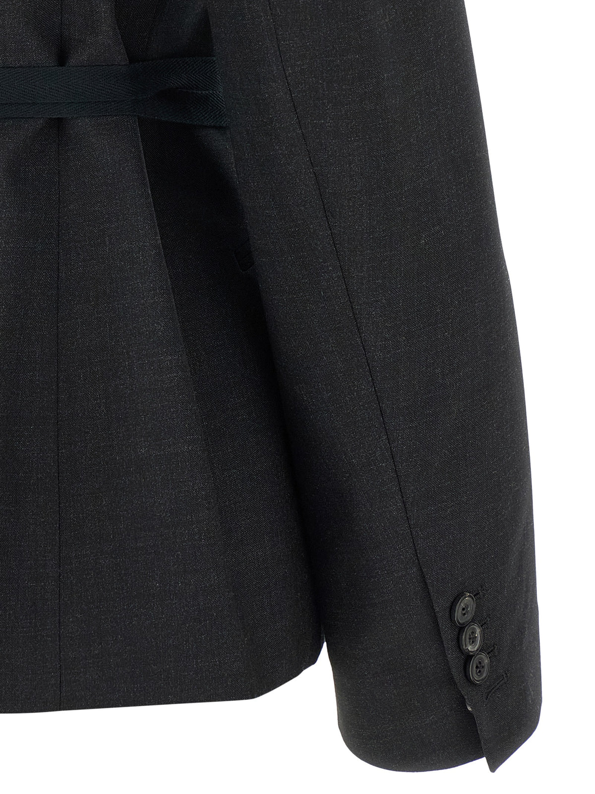 Maison Margiela Grauer Wollblazer