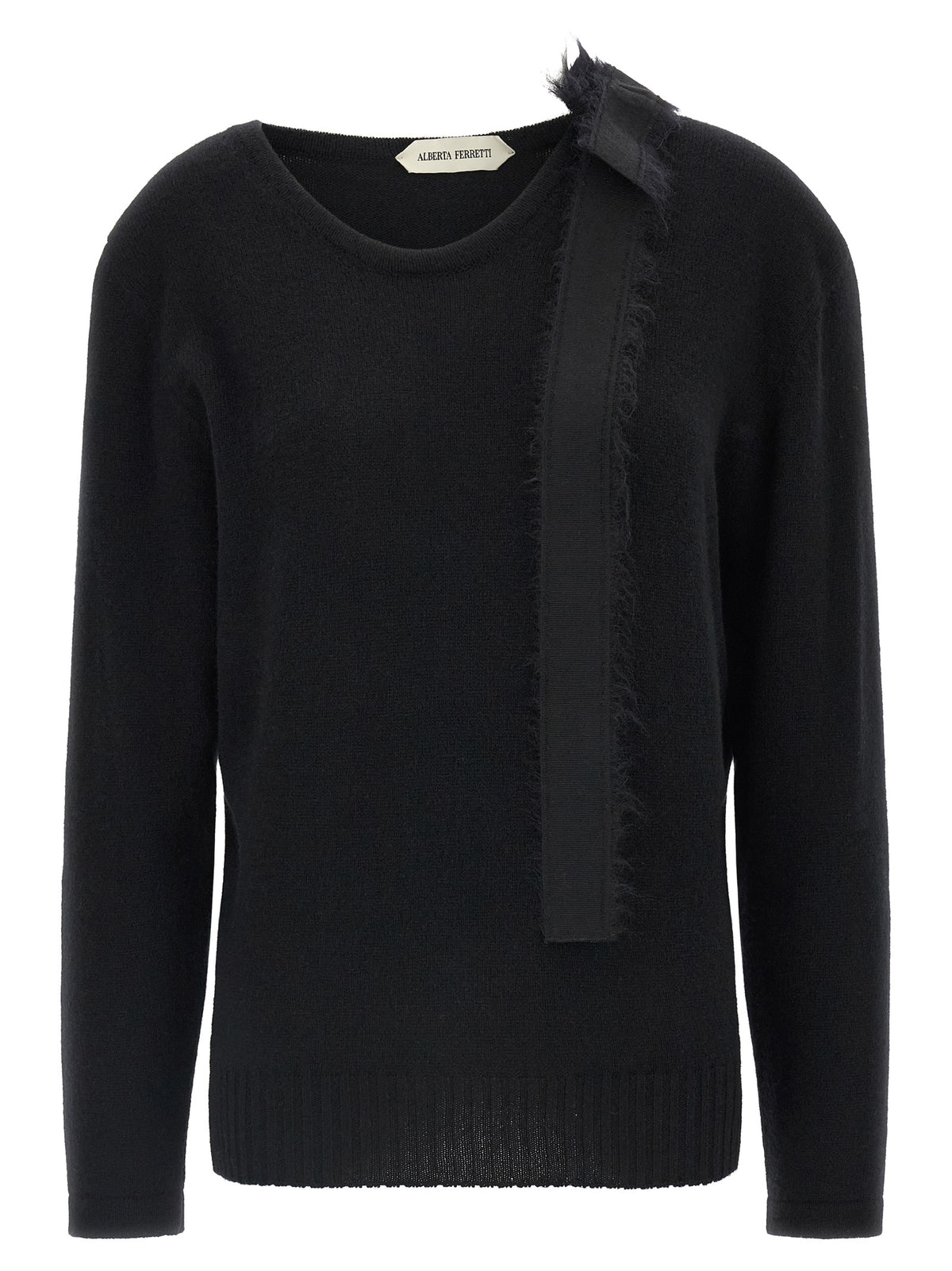 Alberta Ferretti Schwarzer Kaschmir-Cardigan