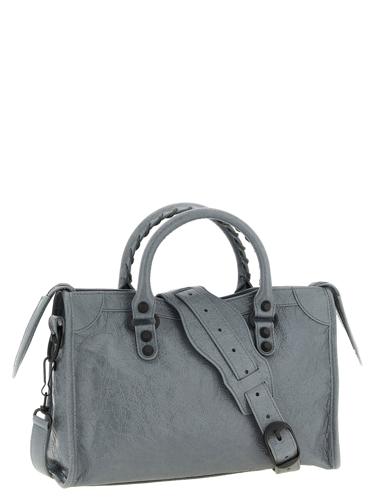 Balenciaga Graue Lammleder-Handtasche
