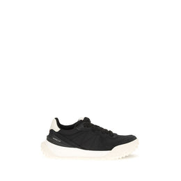 Moncler Schwarze Polyamid-Sneaker für Sport
