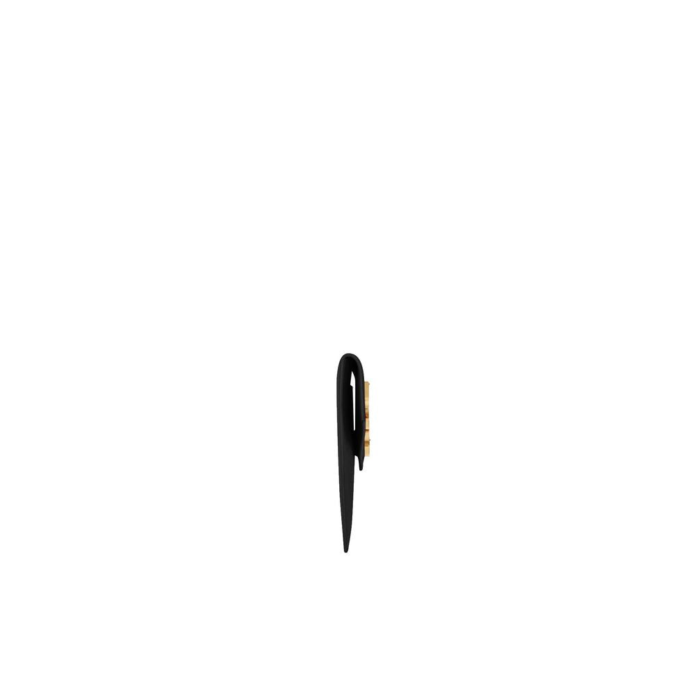 Saint Laurent Schwarze Leder-Clutch