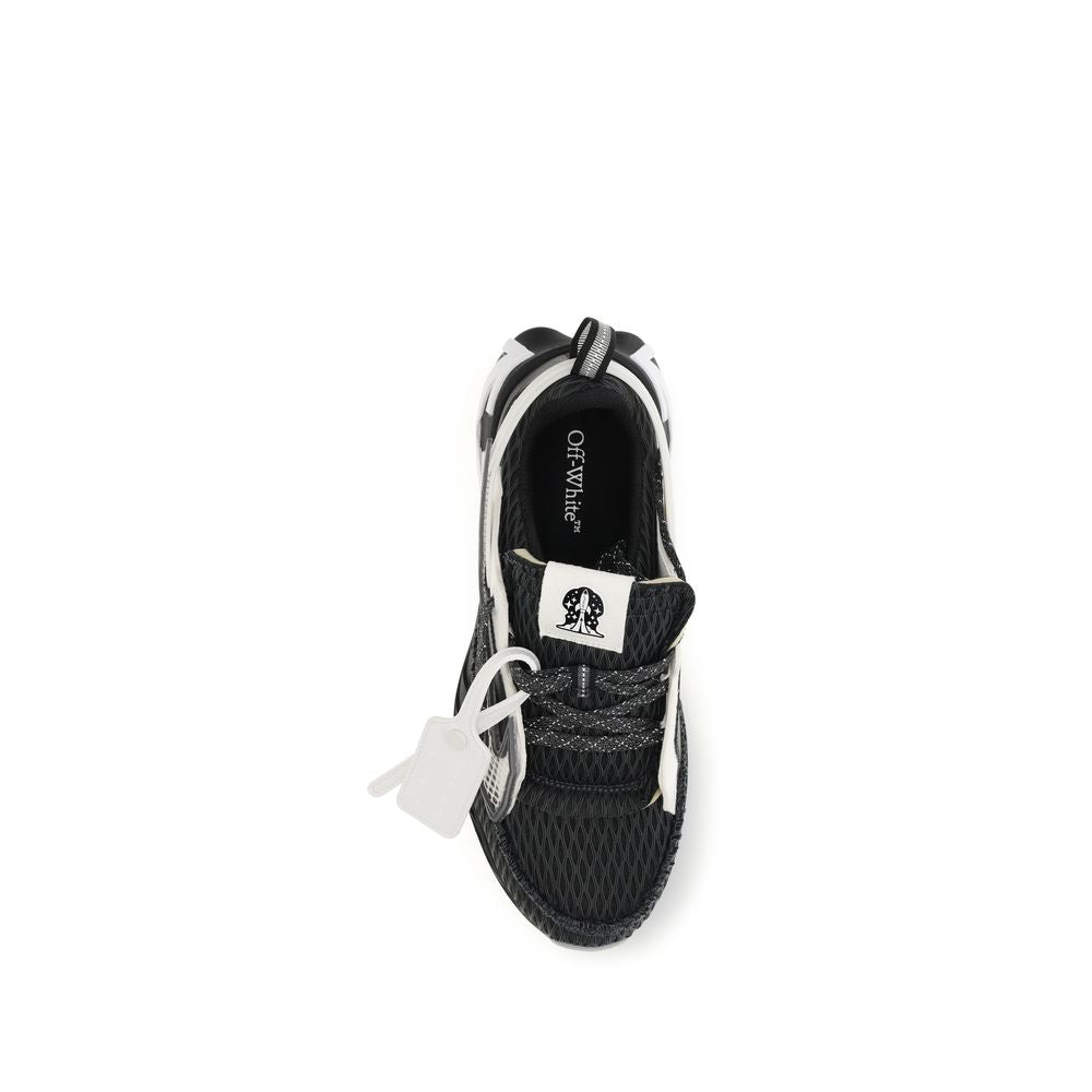 Off-White Schwarze Sneaker aus Polyester für sportliche Looks