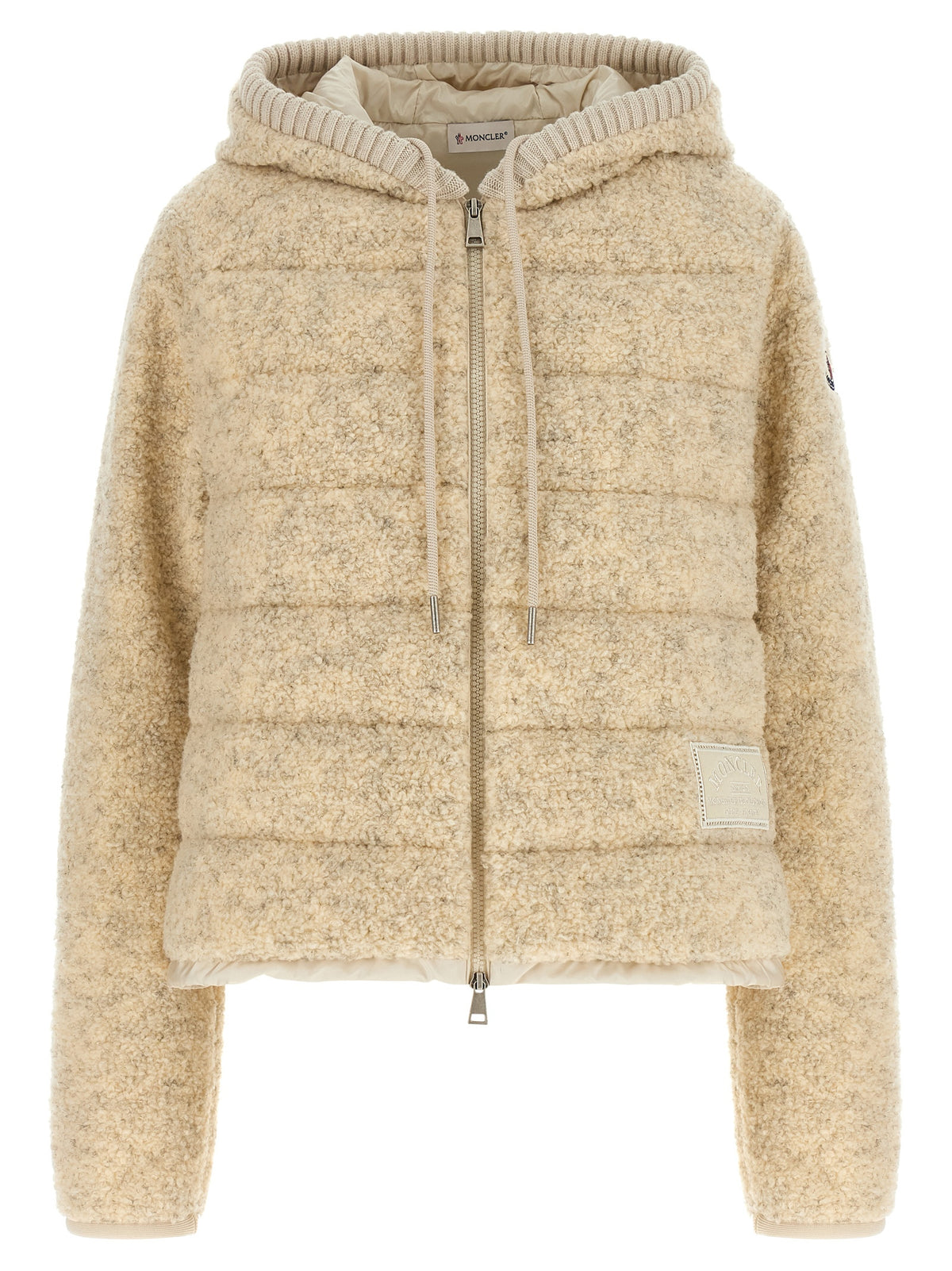 Moncler Beiger Wollmantel