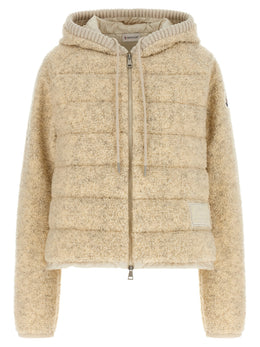 Moncler Beiger Wollmantel