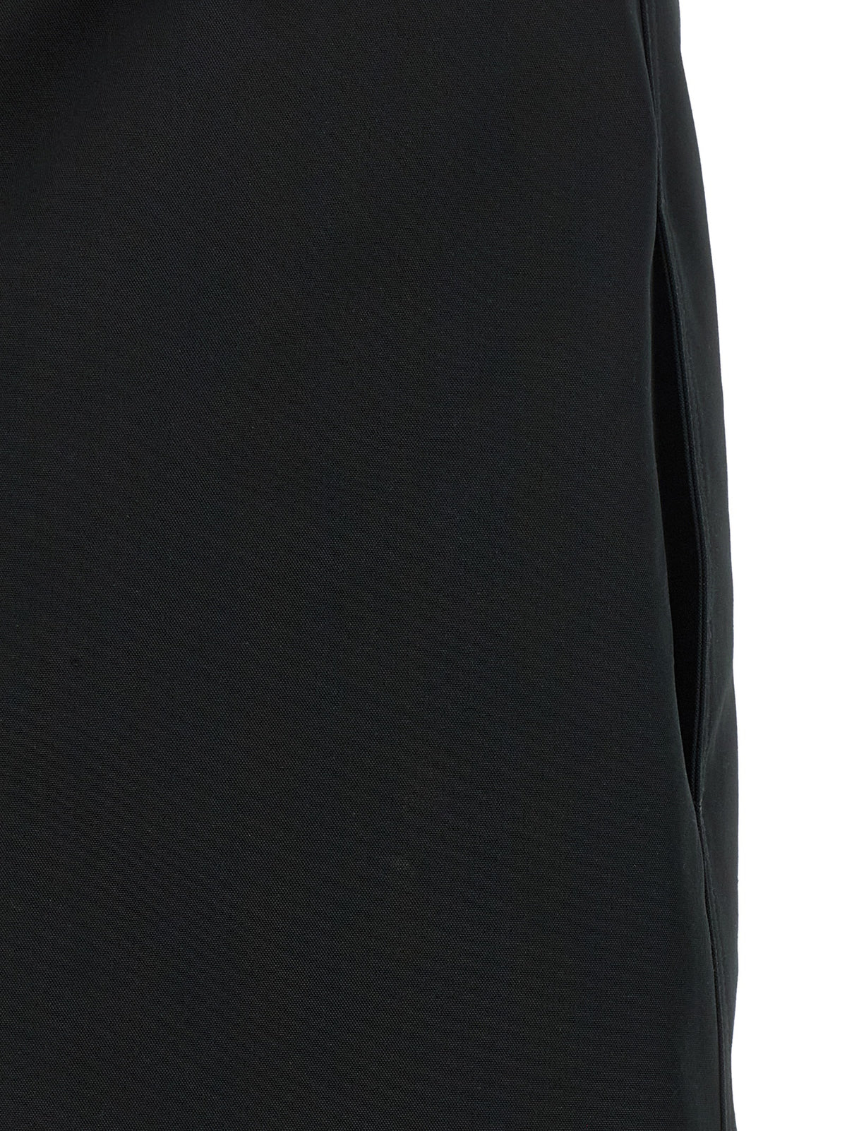 Rick Owens Schwarzes Polyester-Kurzkleid
