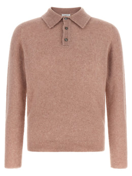 Roberto Collina Mehrfarbiges Kaschmir-Poloshirt