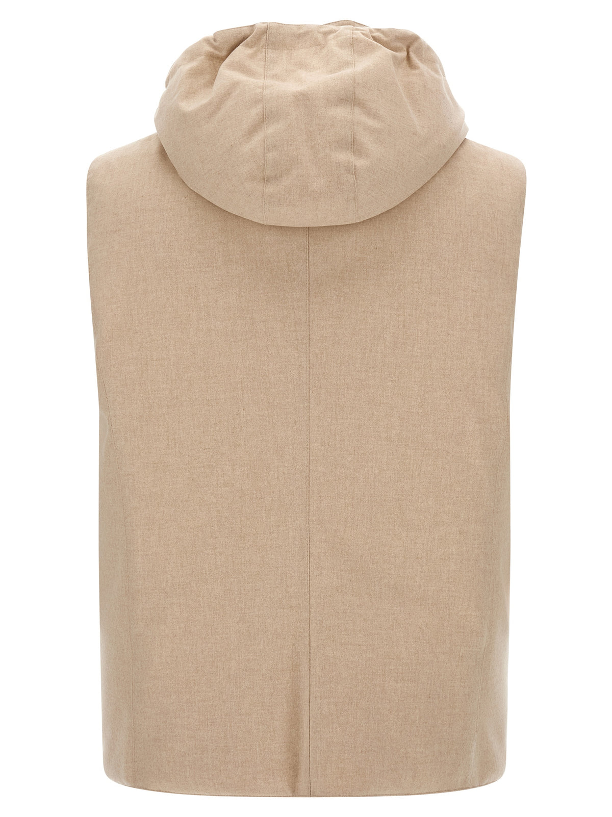Brunello Cucinelli Beige Woll-Weste