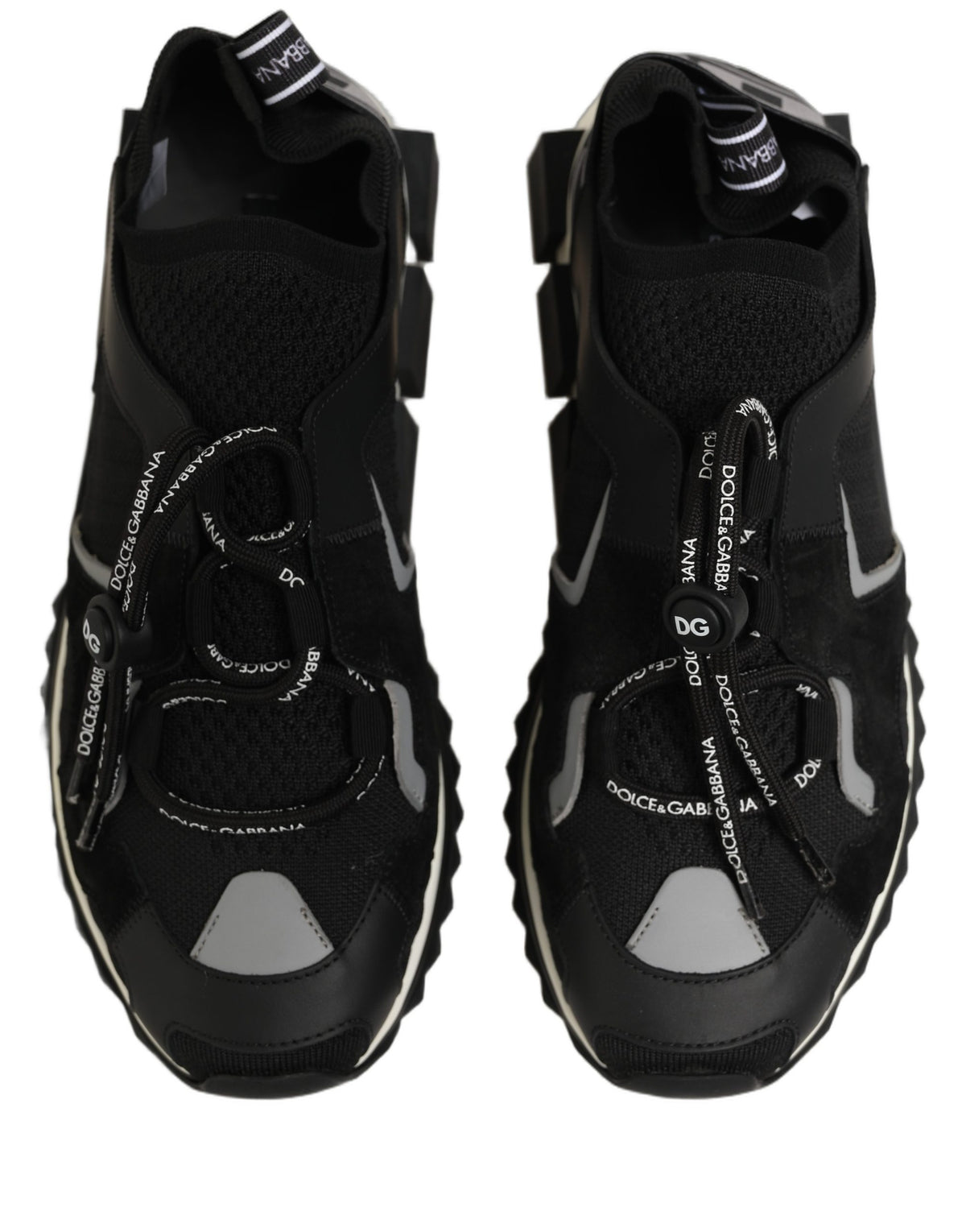 Dolce & Gabbana Schwarze Sorrento Trekking Sneaker Herren Schuhe