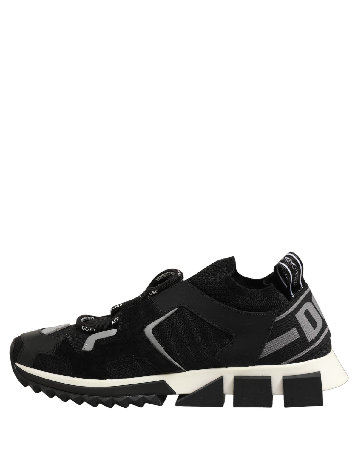 Dolce & Gabbana Schwarze Sorrento Trekking Sneaker Herren Schuhe