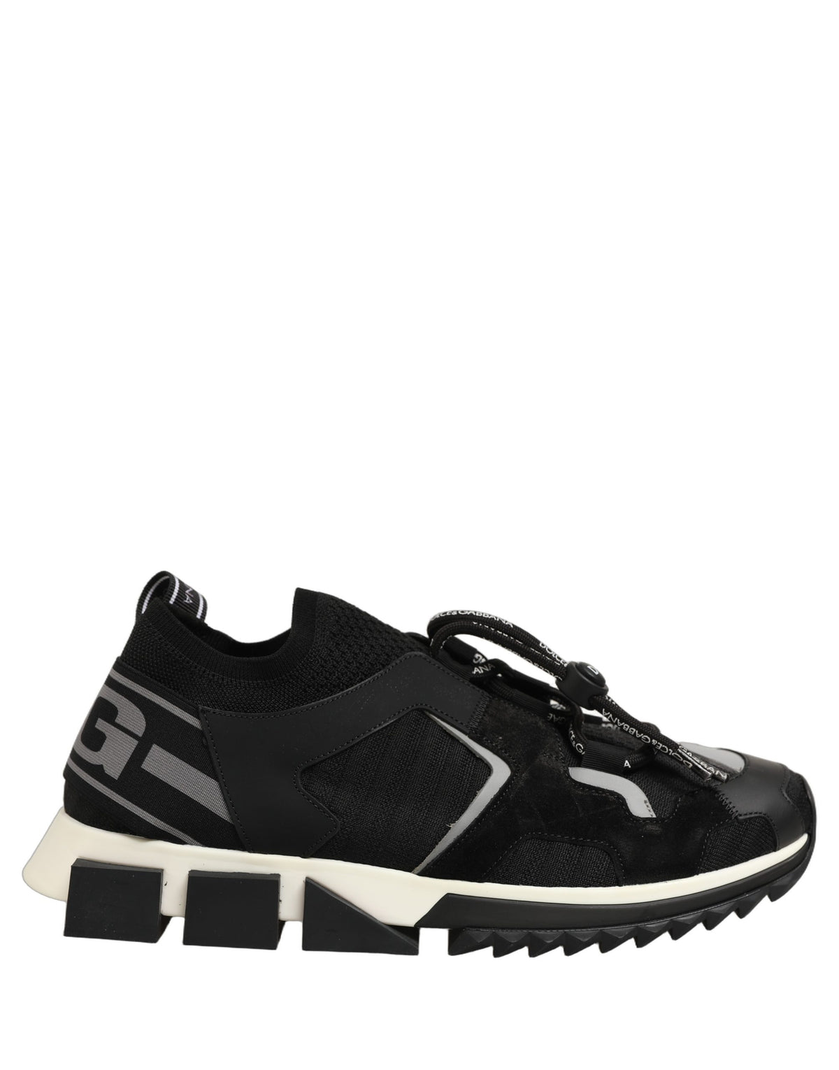 Dolce & Gabbana Schwarze Sorrento Trekking Sneaker Herren Schuhe