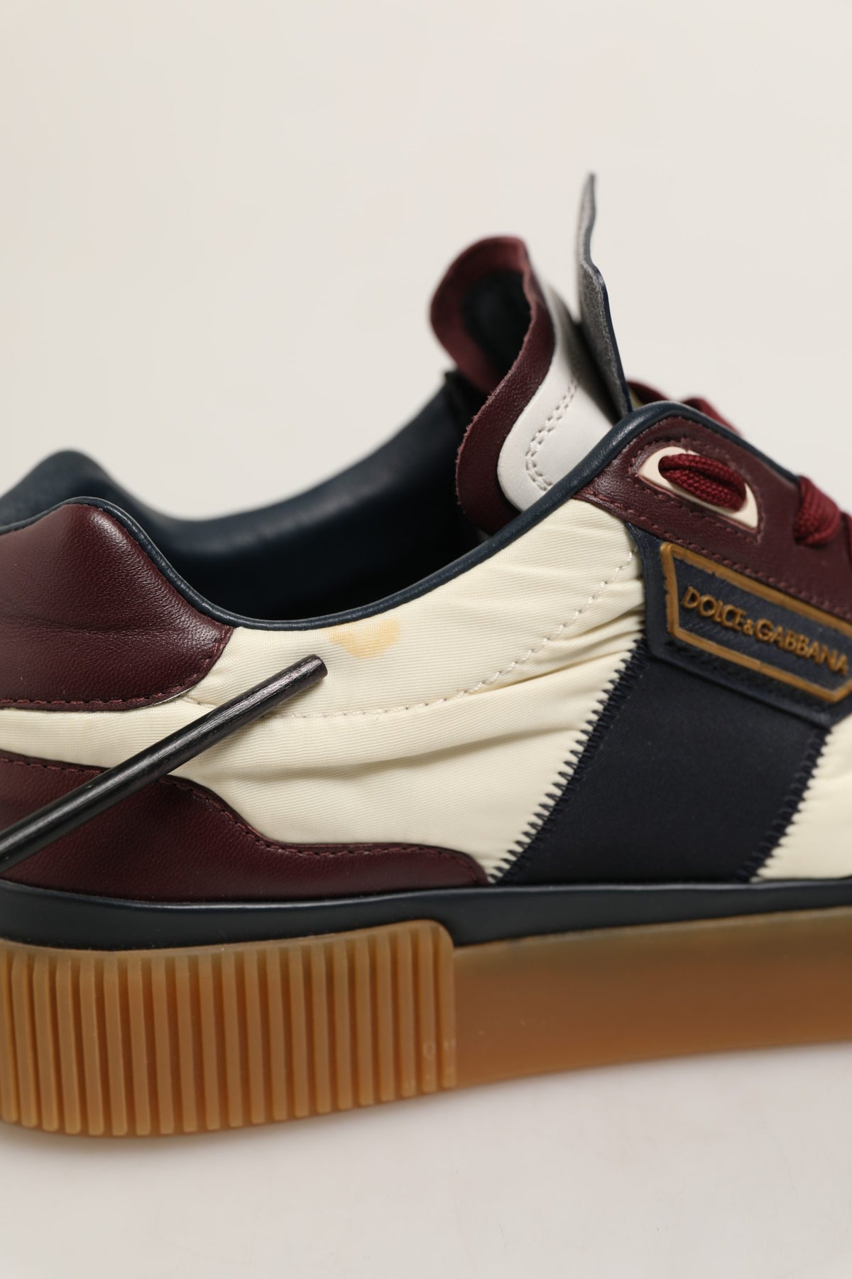 Dolce & Gabbana MIAMI Sneaker-Schuhe aus mehrfarbigem Leder