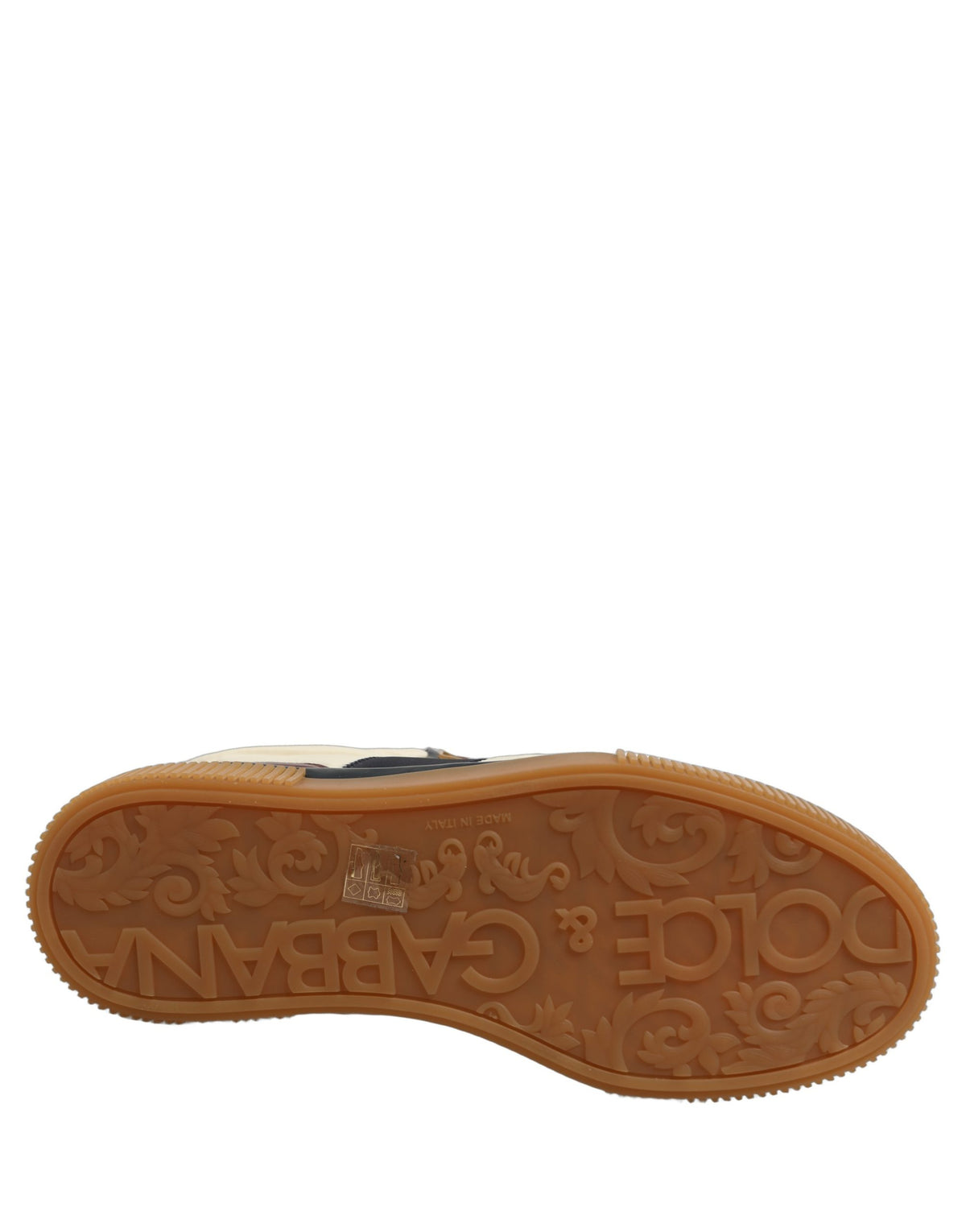 Dolce & Gabbana MIAMI Sneaker-Schuhe aus mehrfarbigem Leder