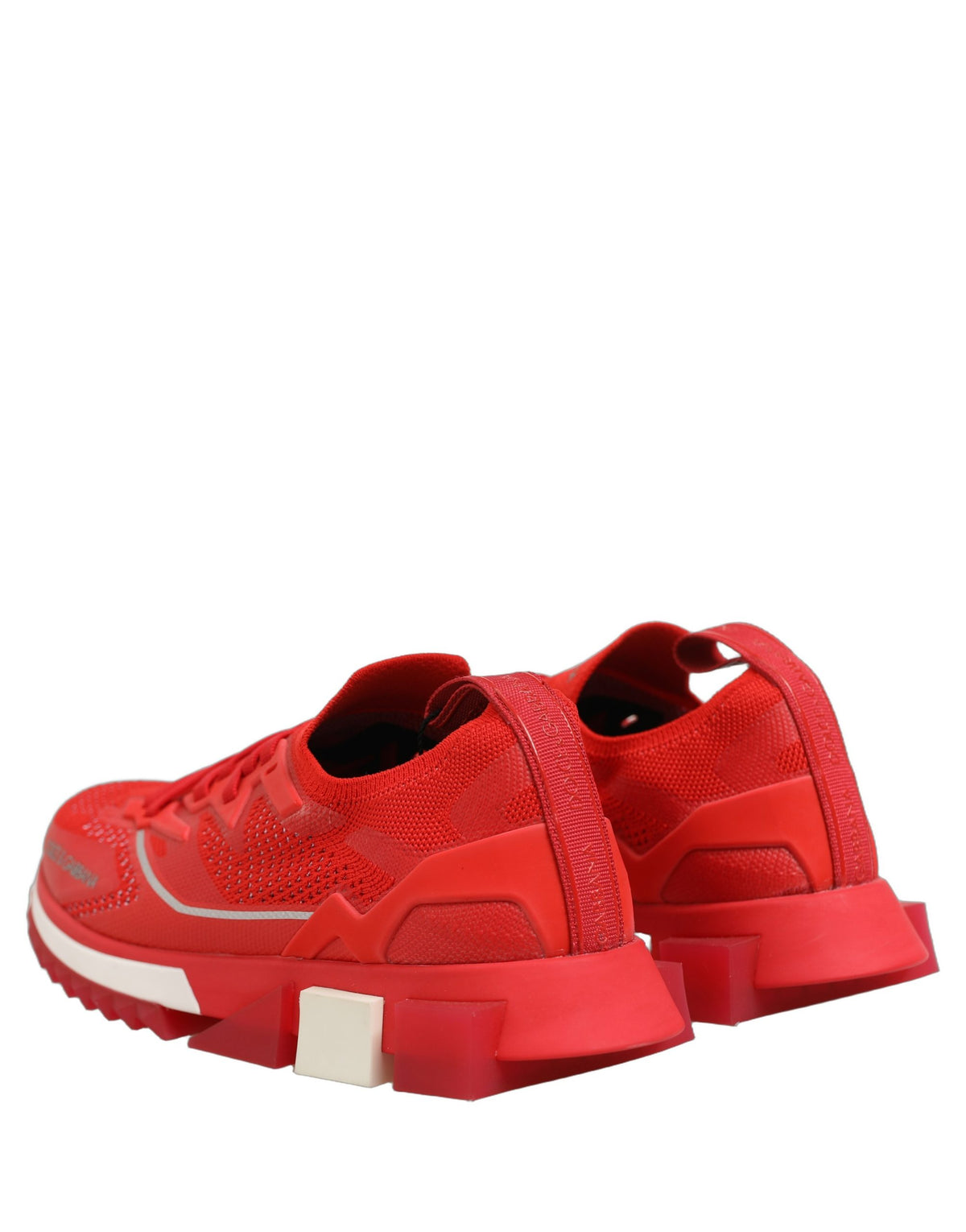 Dolce & Gabbana Rote SORRENTO Sport Stretch Herren Sneaker
