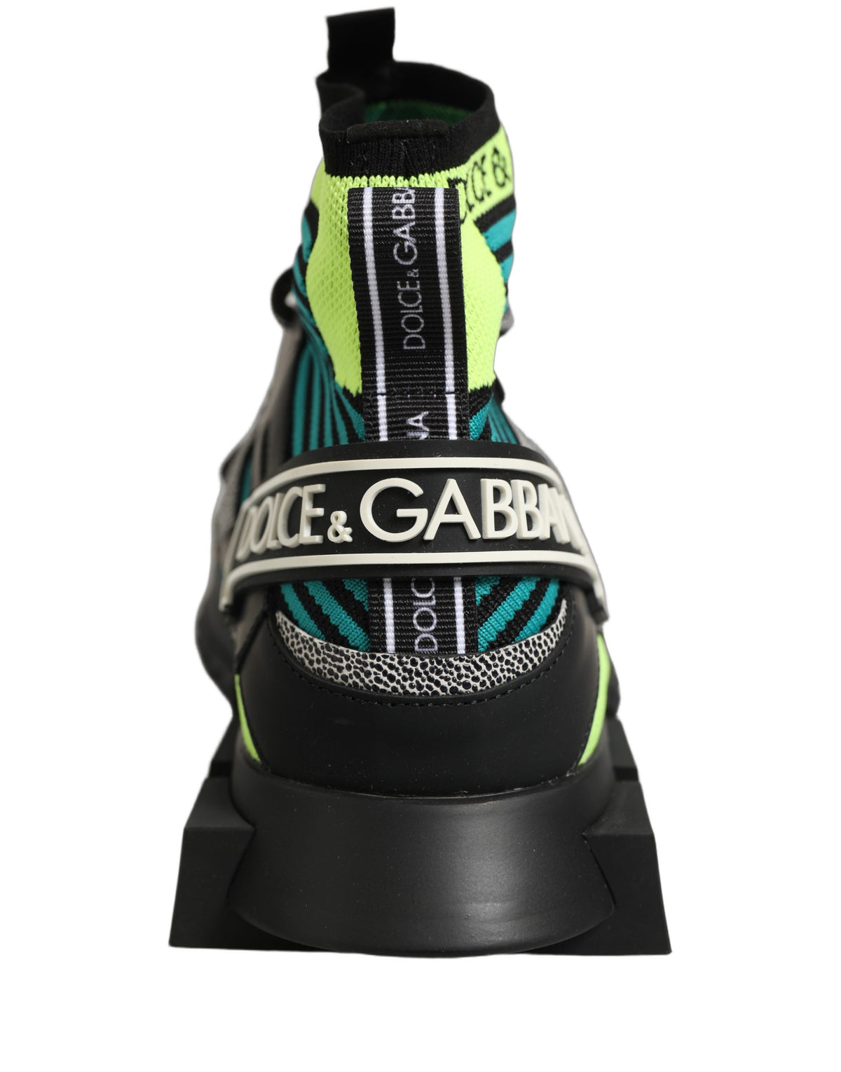 Dolce & Gabbana Multicolor Sorrento Socken Männer Turnschuhe Schuhe
