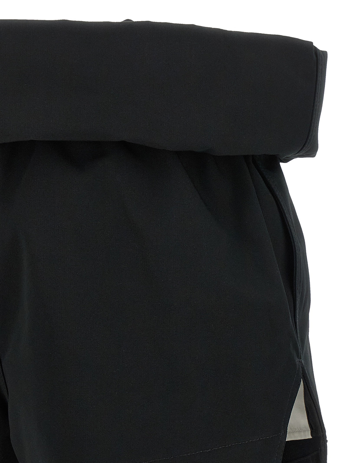 Rick Owens Schwarze Bermuda-Shorts aus Polyester
