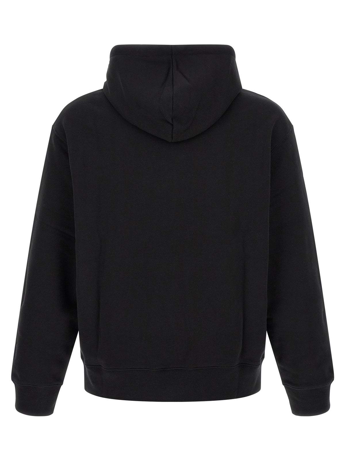Maison Kitsuné Schwarzer Baumwoll-Sweatshirt