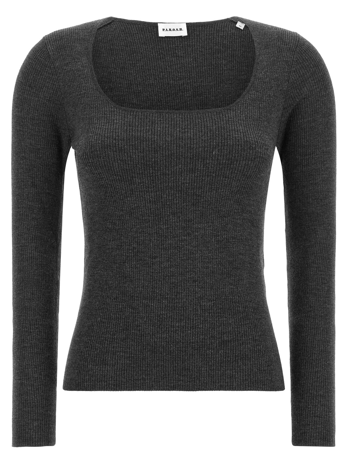 P.A.R.O.S.H. Grauer Wollcardigan
