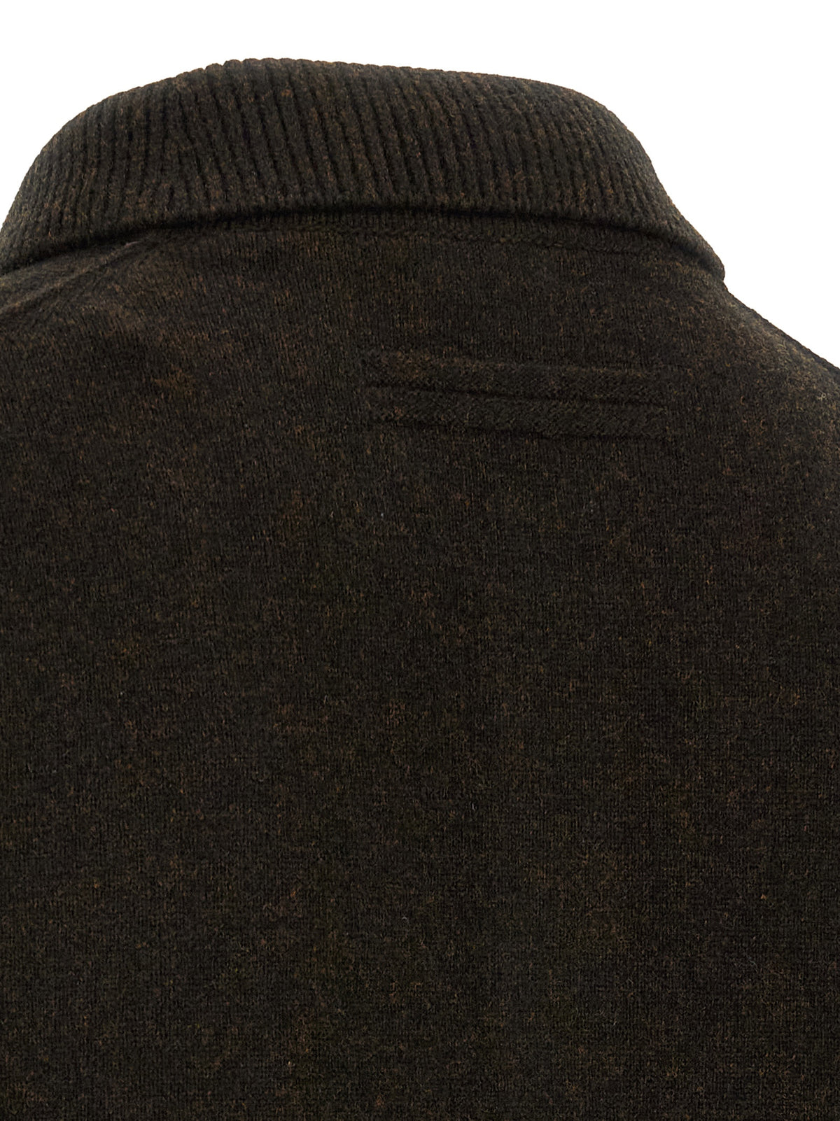 ZEGNA Braunes Woll-Poloshirt