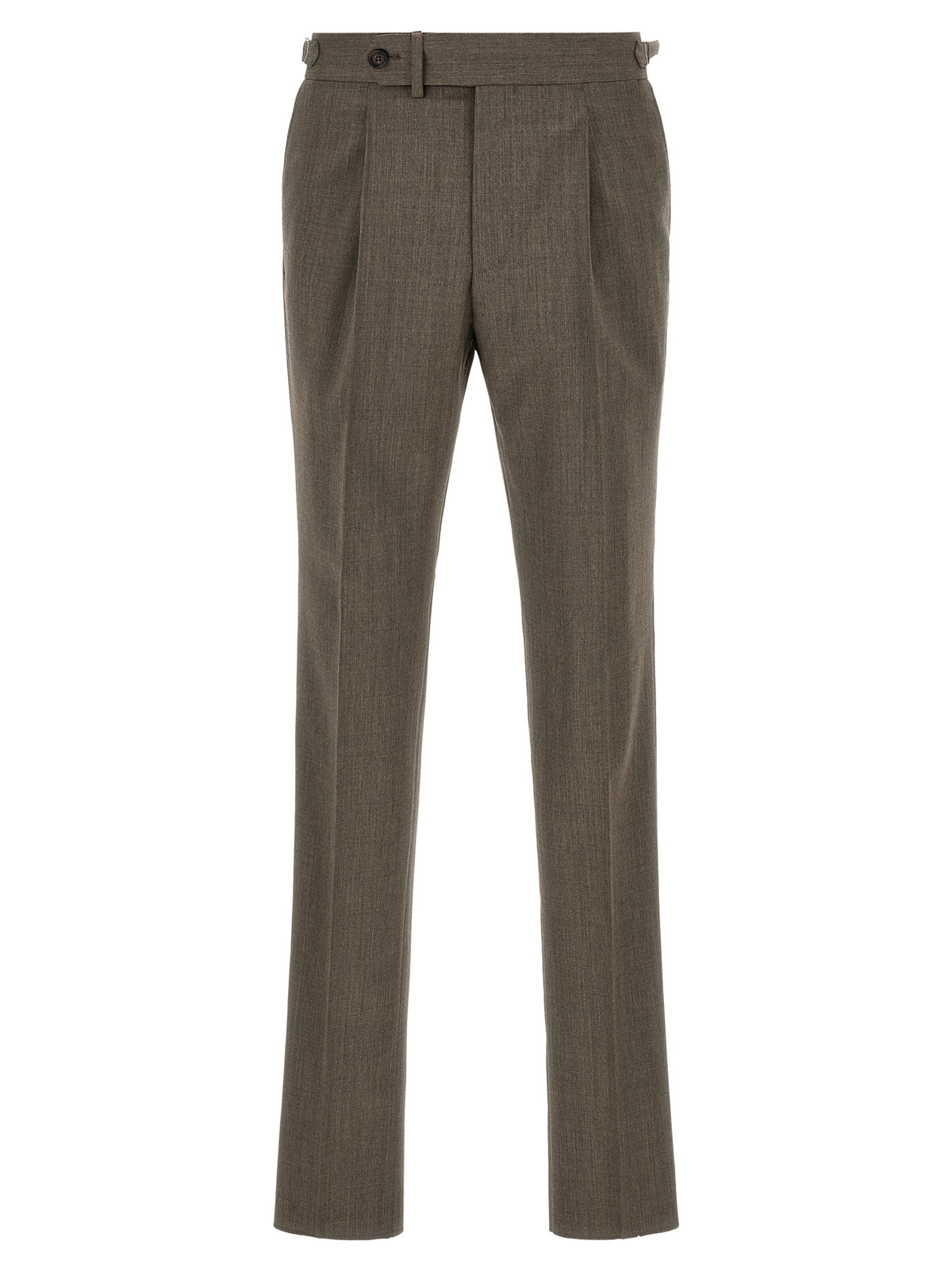 Pal Zileri Braune Wollstoffhose