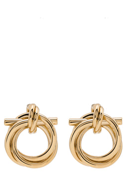 Ferragamo Ohrringe aus Goldmessing