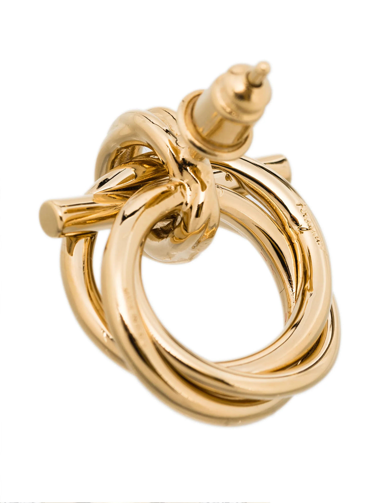 Ferragamo Ohrringe aus Goldmessing
