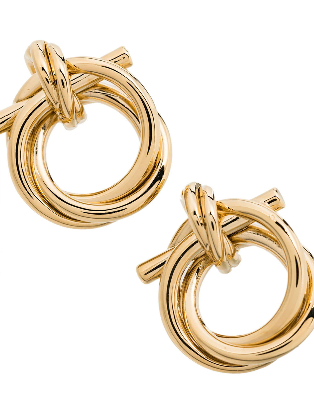Ferragamo Ohrringe aus Goldmessing