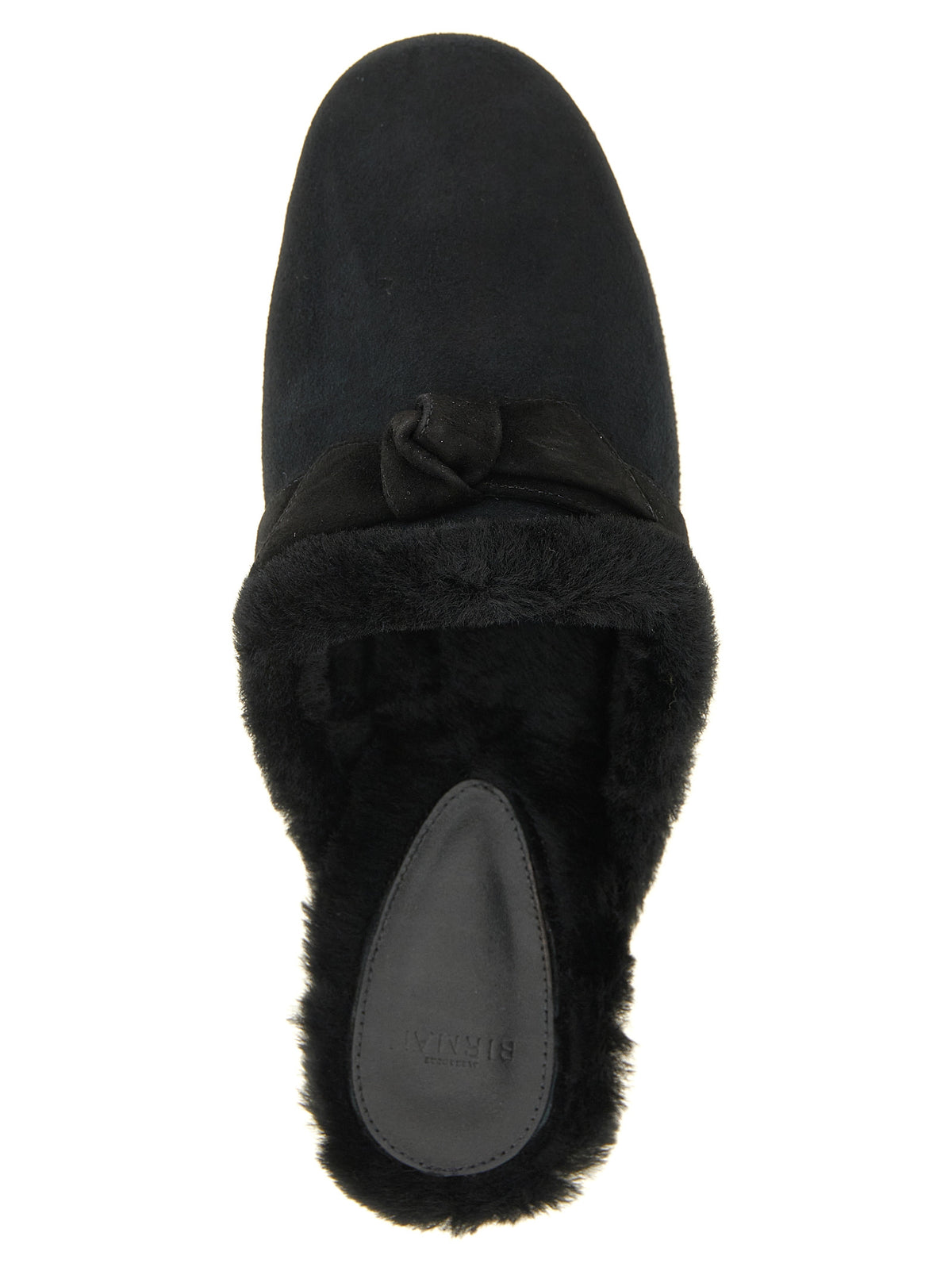 Alexandre Birman Schwarze Mules aus Kalbsleder