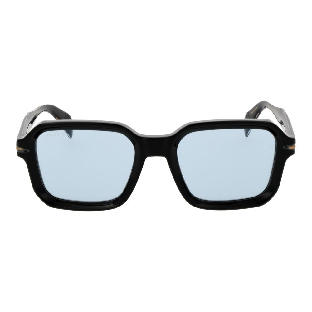 David Beckham Schwarze Sonnenbrille aus Acetat