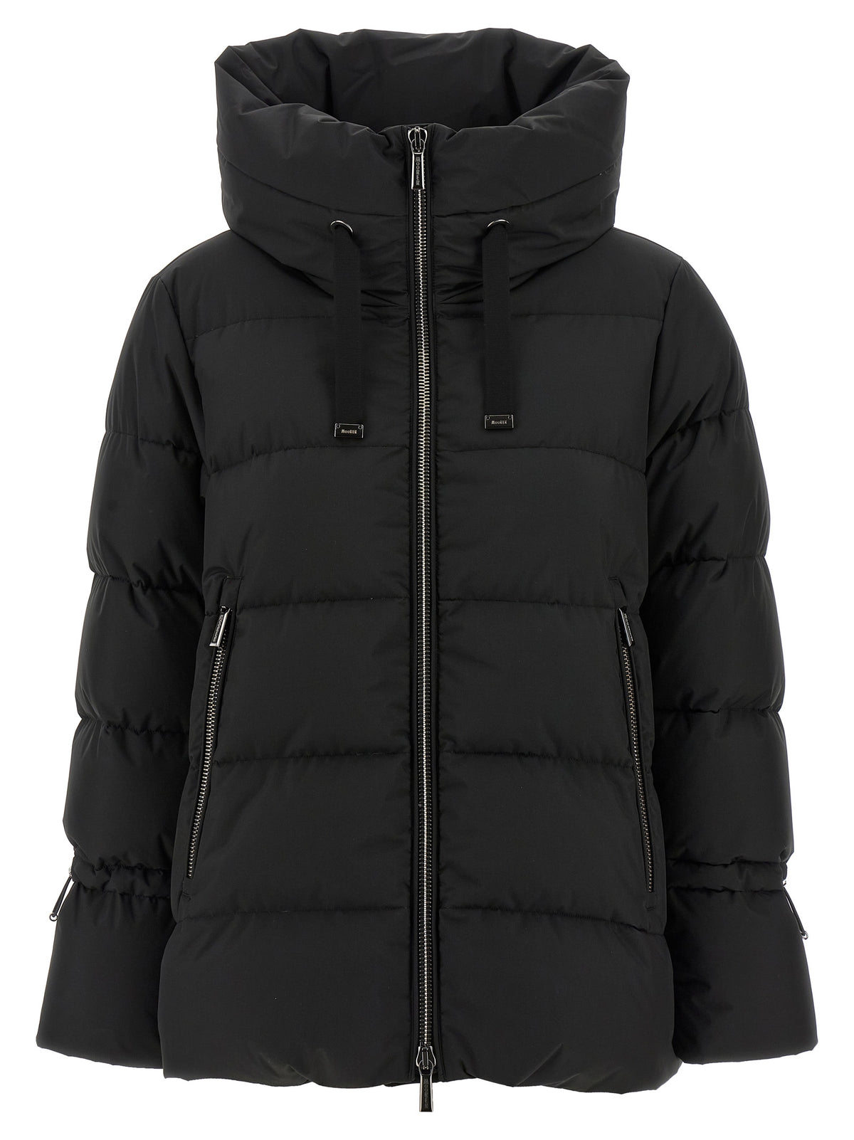 MooRER Schwarze Polyester-Jacke