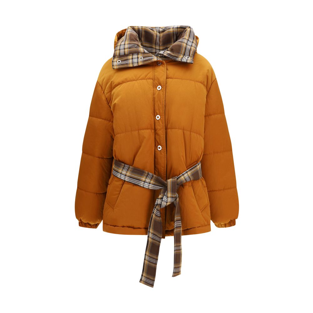 MARBELL Orange Polyamid Jacke Lang