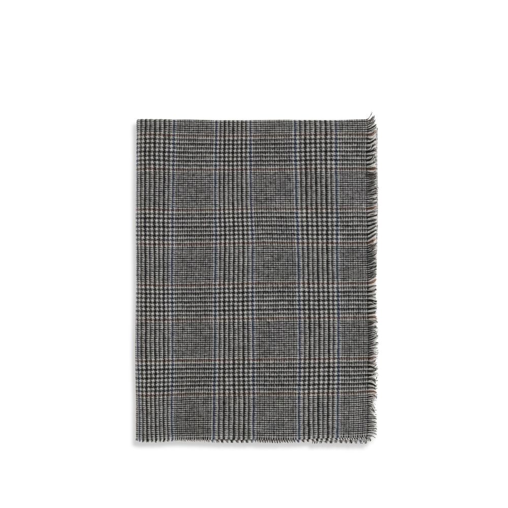 Brunello Cucinelli Grauer Kaschmir-Foulard
