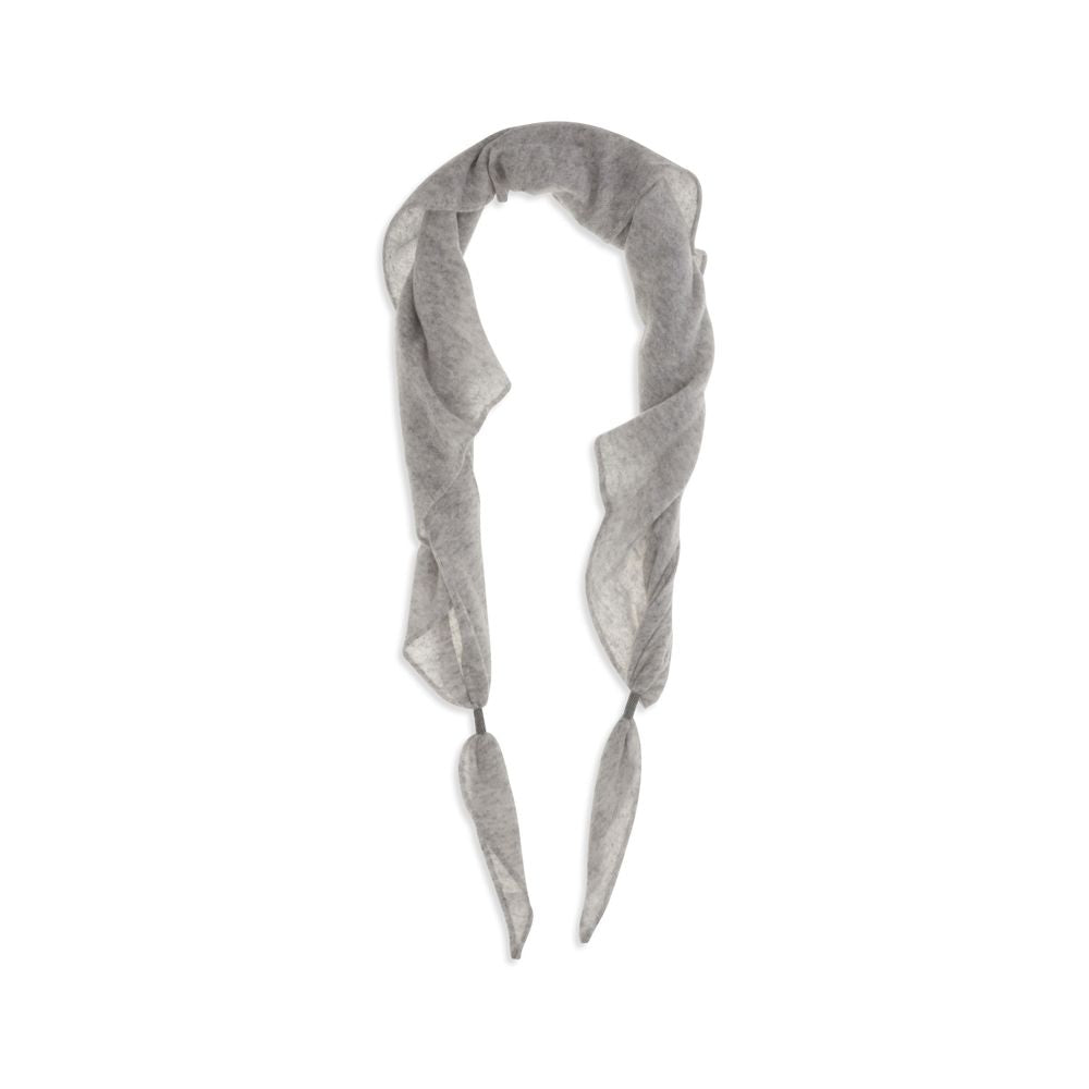 Brunello Cucinelli Grauer Kaschmir-Foulard
