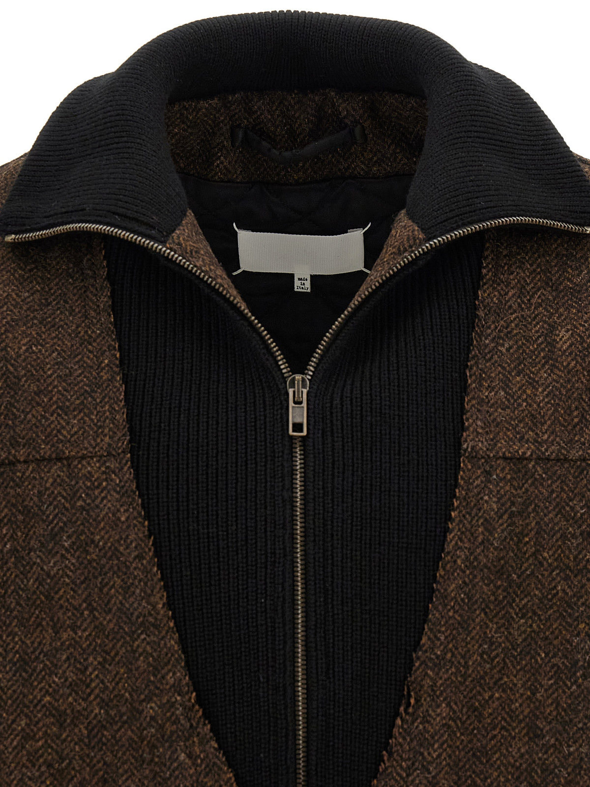 Maison Margiela Brauner Woll-Bomber
