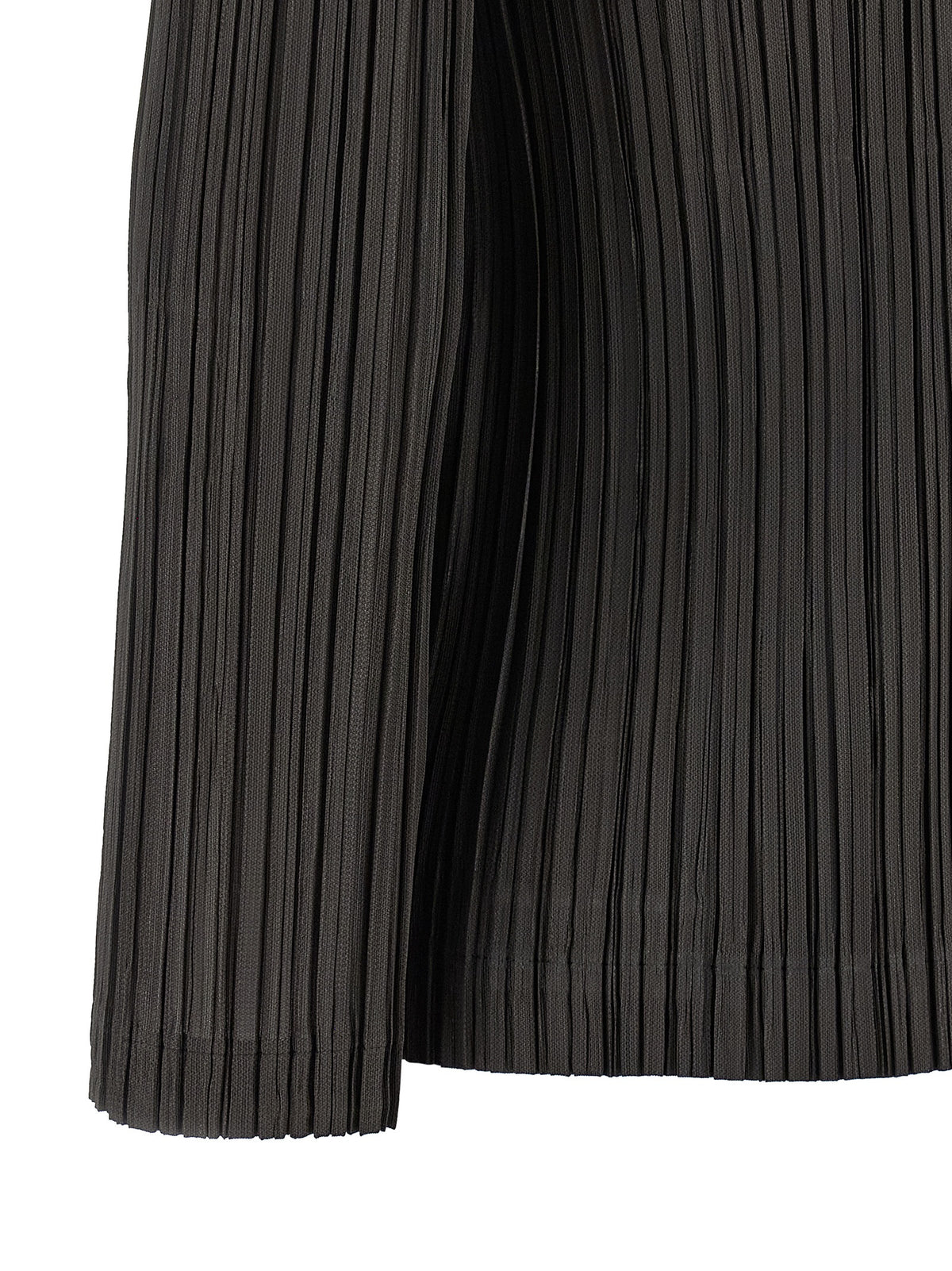 PLEATS PLEASE ISSEY MIYAKE Grauer Polyester-Blazer