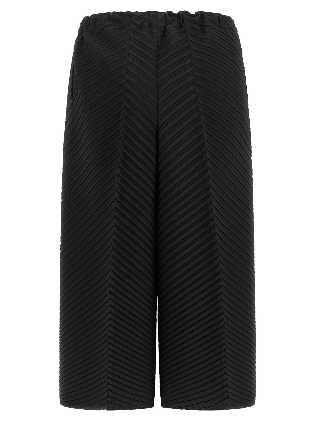 Issey Miyake Schwarze Freizeithose aus Polyester